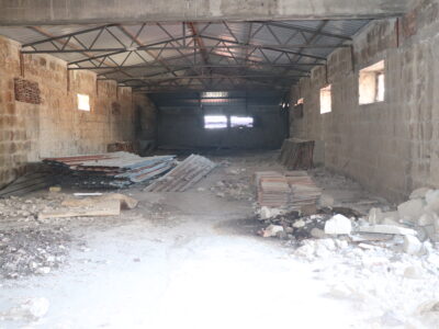 FRASSO TELESINO (BN) - 112 CAPANNONE CON AMPIO PIAZZALE