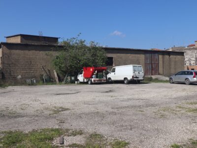 FRASSO TELESINO (BN) - 112 CAPANNONE CON AMPIO PIAZZALE