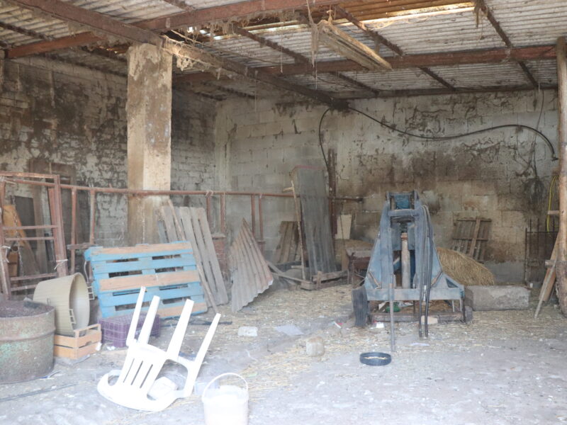 CAIAZZO (CE) - 185 NUDA PROPRIETA' - CASA COLONICA CON TERRENO A CAIAZZO
