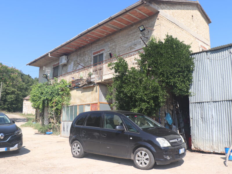 CAIAZZO (CE) - 185 NUDA PROPRIETA' - CASA COLONICA CON TERRENO A CAIAZZO
