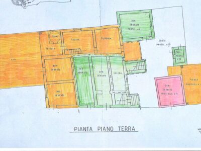 ALVIGNANO (CE) - 143 INTERO BORGO RURALE CON TERRENO IN POSIZIONE PANORAMICA